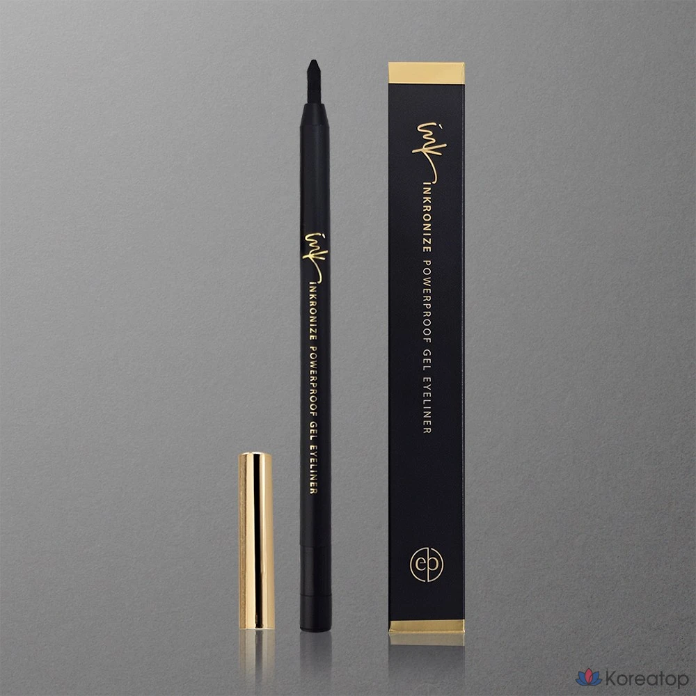 Гель-подводка для глаз Enprani Inkronize Powerproof Gel Eyeliner, оттенок 01 Coco Black, 1 шт.
