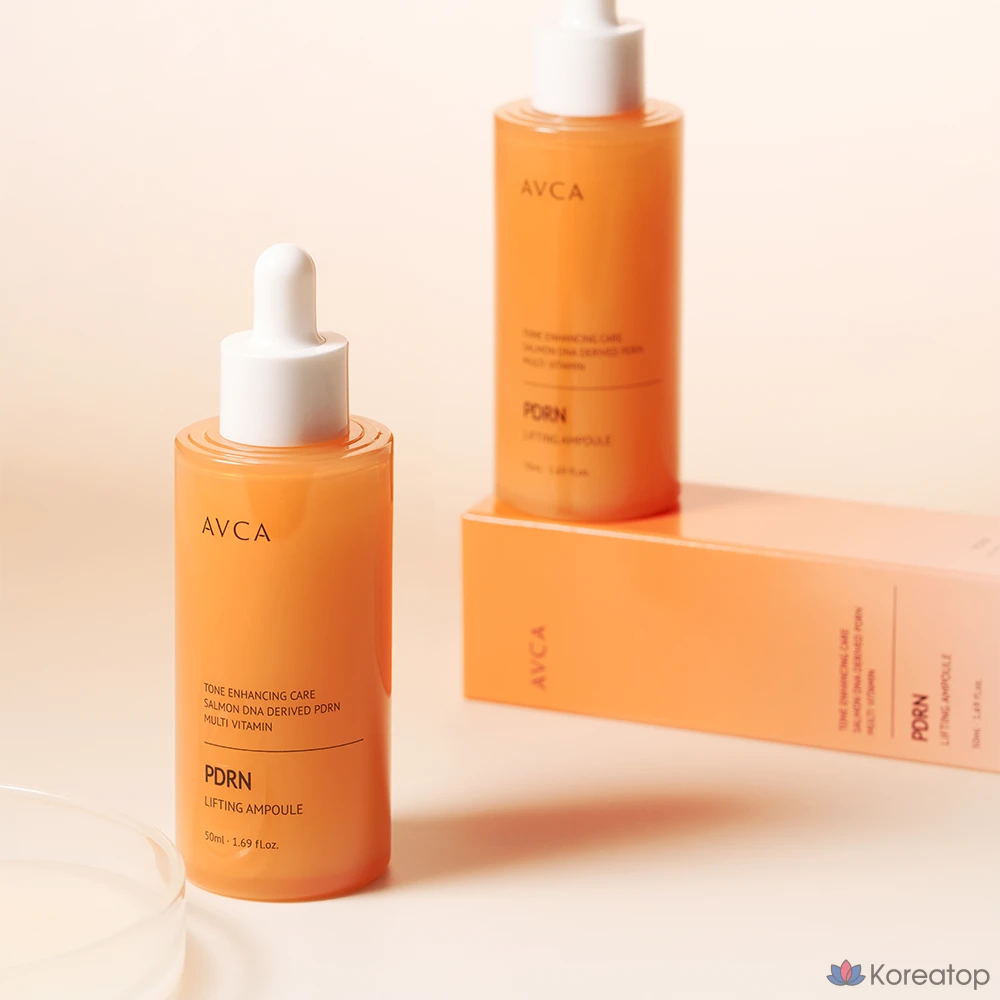 Ампульная сыворотка AVCA PDRN Multi Vitamin Whitening Elasticity Ampoule, 50 мл, 1 шт.