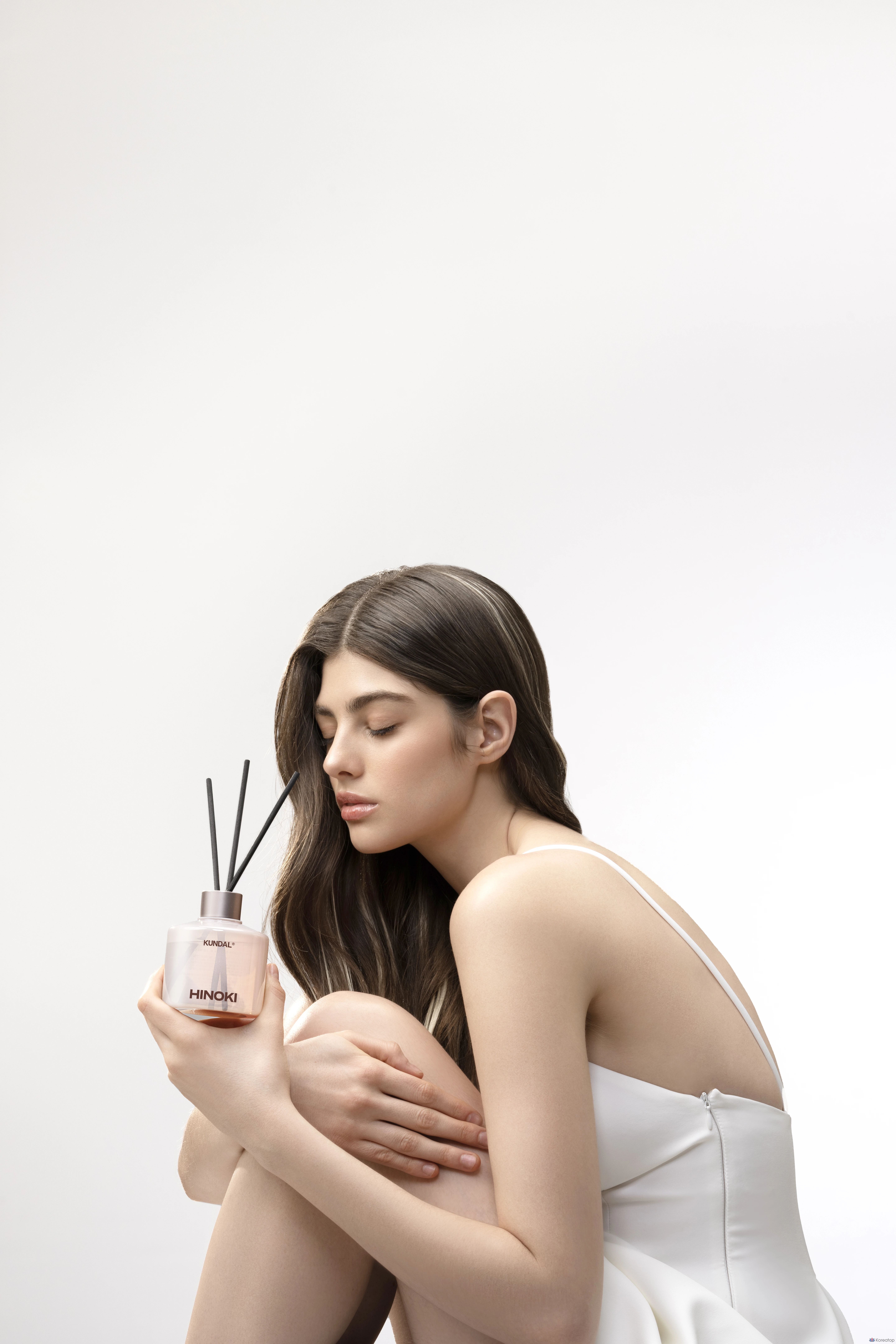Набор для ухода Kundal Perfume Diffuser + Fiber Stick Set, оттенок Hinoki, 200 мл, 1 шт.