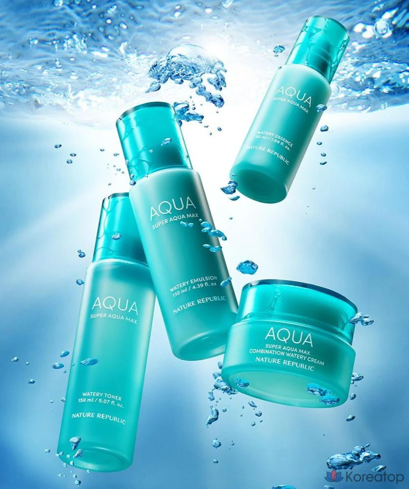 Эмульсия Nature Republic Super Aqua Max Moisture Emulsion, 130 мл, 1 шт.