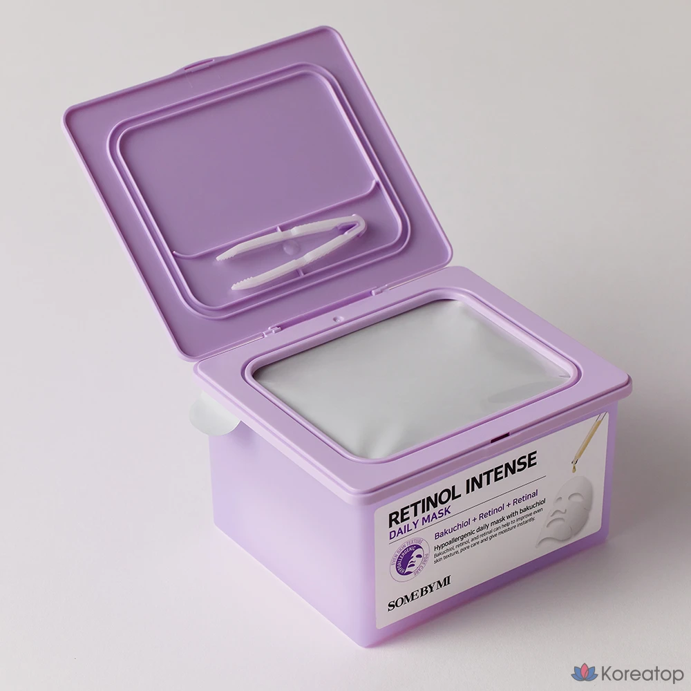 Тканевая маска для лица Some By Mi Retinol Intense Daily Mask, 30 шт.