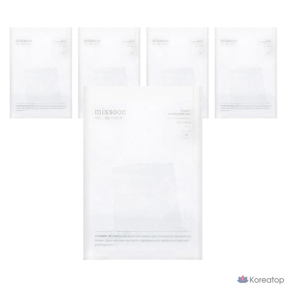 Тканевая маска для лица MIXSOON Centella Mask, 5 шт.