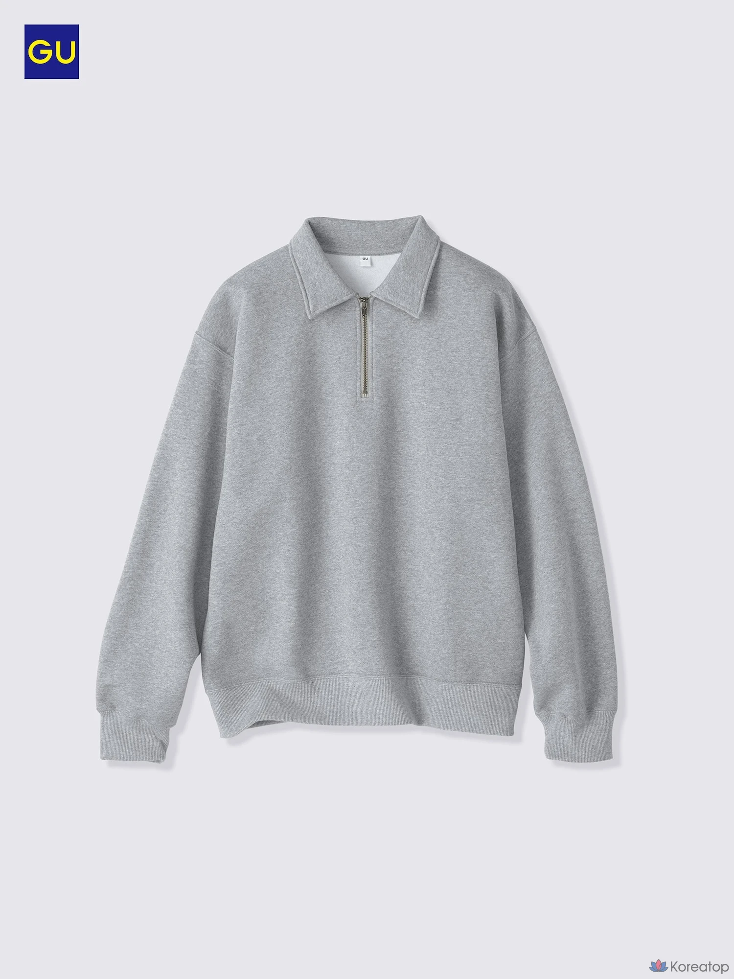 Свитшот на молнии Uniqlo Heavyweight Half-Zip Pullover