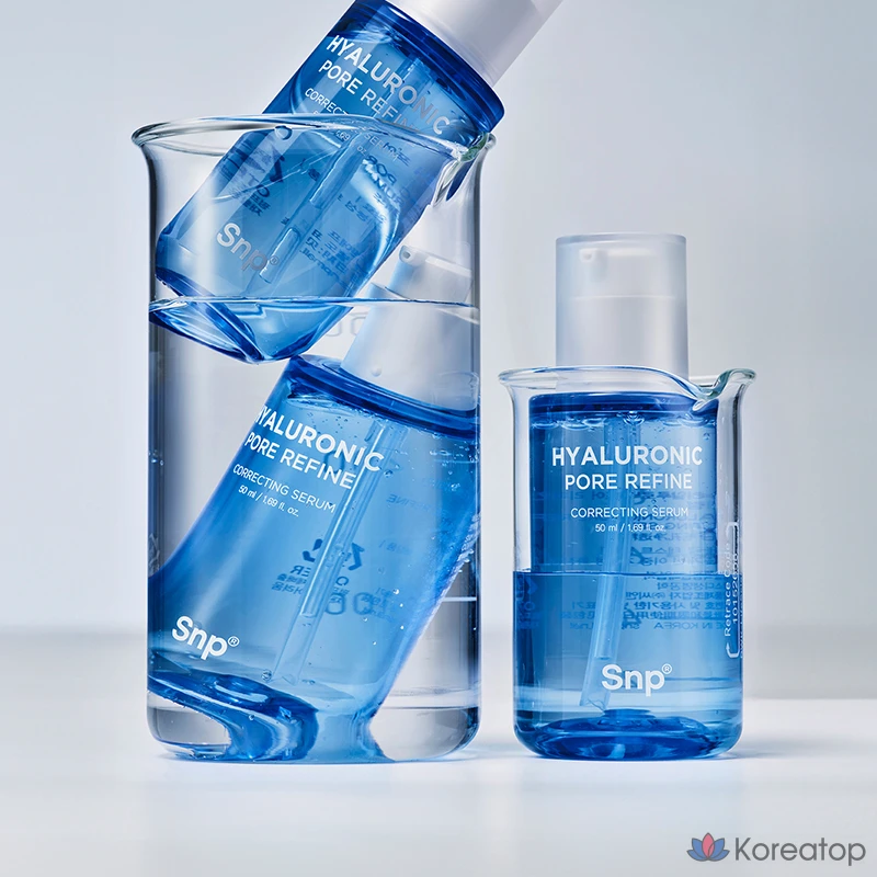 Сыворотка SNP Hyaluronic Pore Refine Correcting Serum, 50 мл, 1 шт.