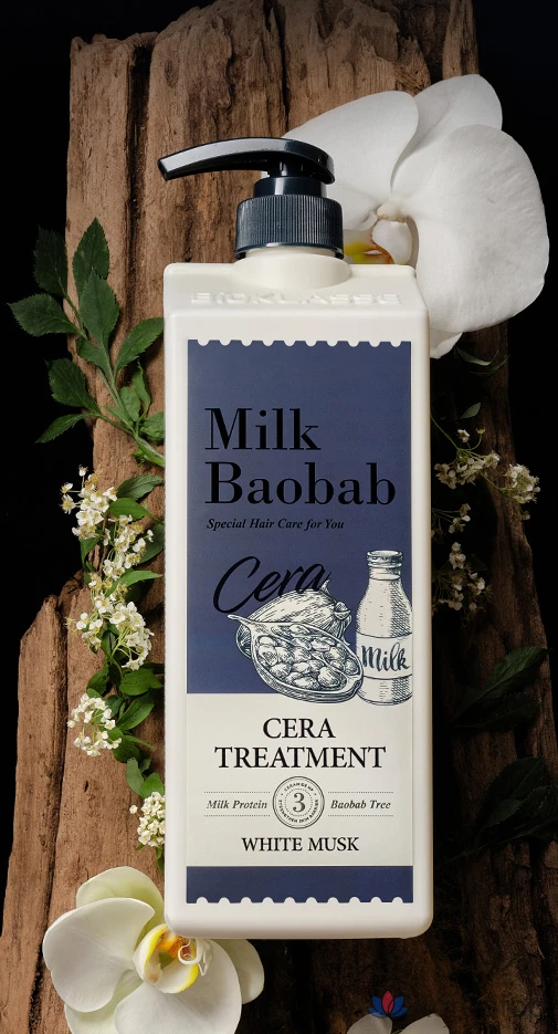 Кондиционер для волос Milk Baobab Cera Treatment White Musk, 1.2 л, 1 шт.