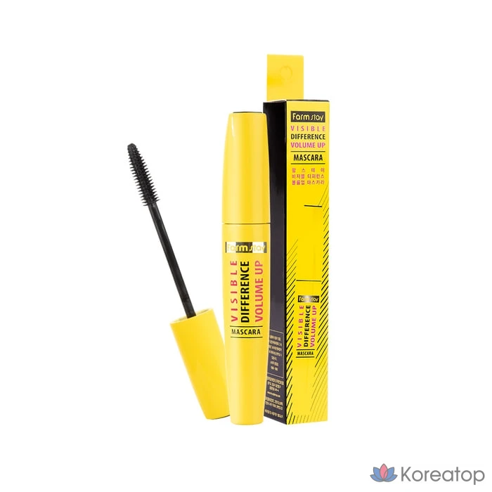 Тушь для ресниц FarmStay Visible Difference Volume Up Mascara, 12 г, 1 шт., фото 3