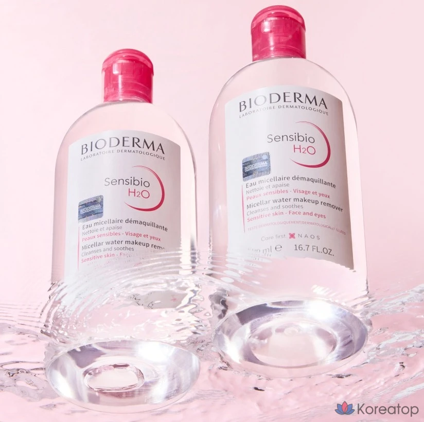 Набор для ухода Bioderma Sensibio H2O 3-piece Set (Cleansing Water), 1 шт.