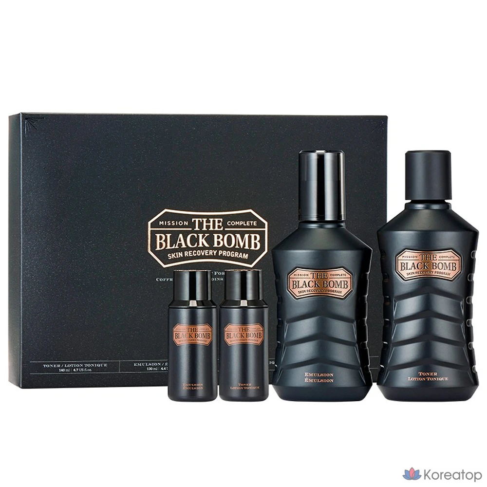 Набор для ухода The Face Shop The Black Bomb Special Set For Men, 1 шт.