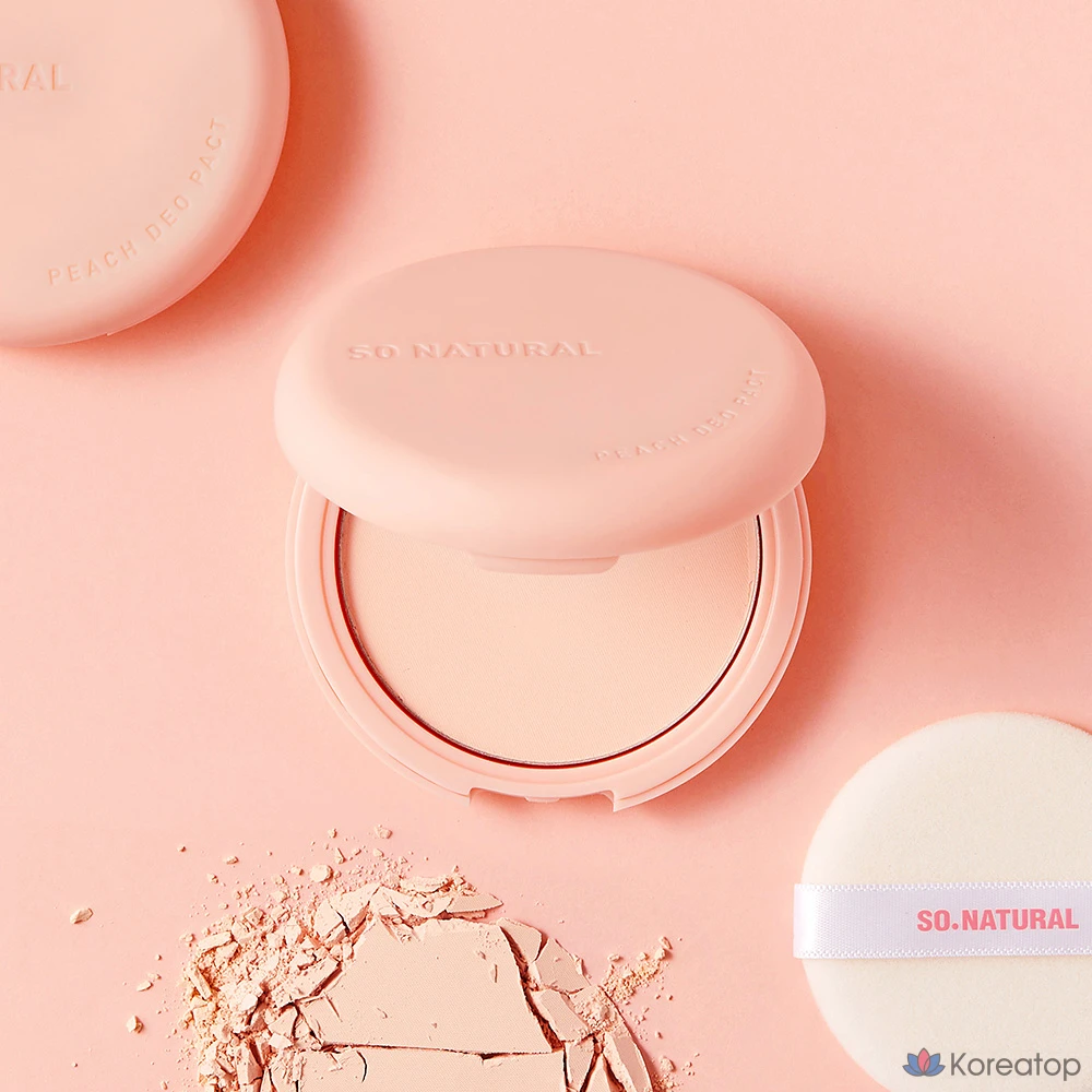 Пудра для тела So Natural Peach Peach Deofact Powder Type, 10 г, 1 шт.