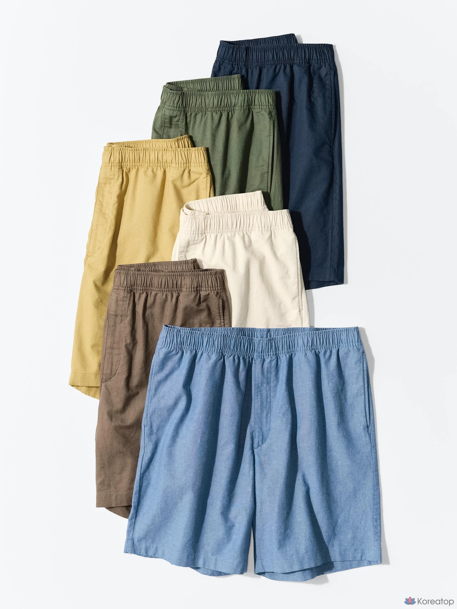 Шорты Uniqlo Linen Blend Easy Short Pants