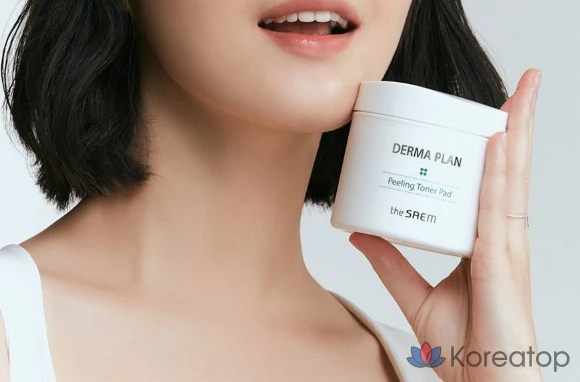 Пилинг-пэды The Saem Derma Plan Peeling Toner Pad 70p + Refill 50p Special Set, 120 шт.