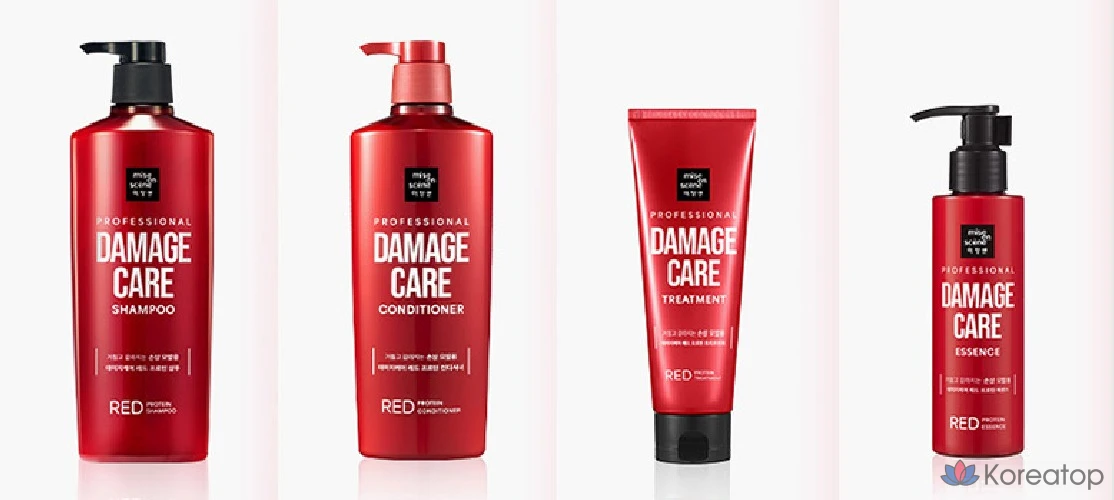 Шампунь Mise en Scene Damage Care Rose Protein Shampoo, 680 мл, 1 шт.