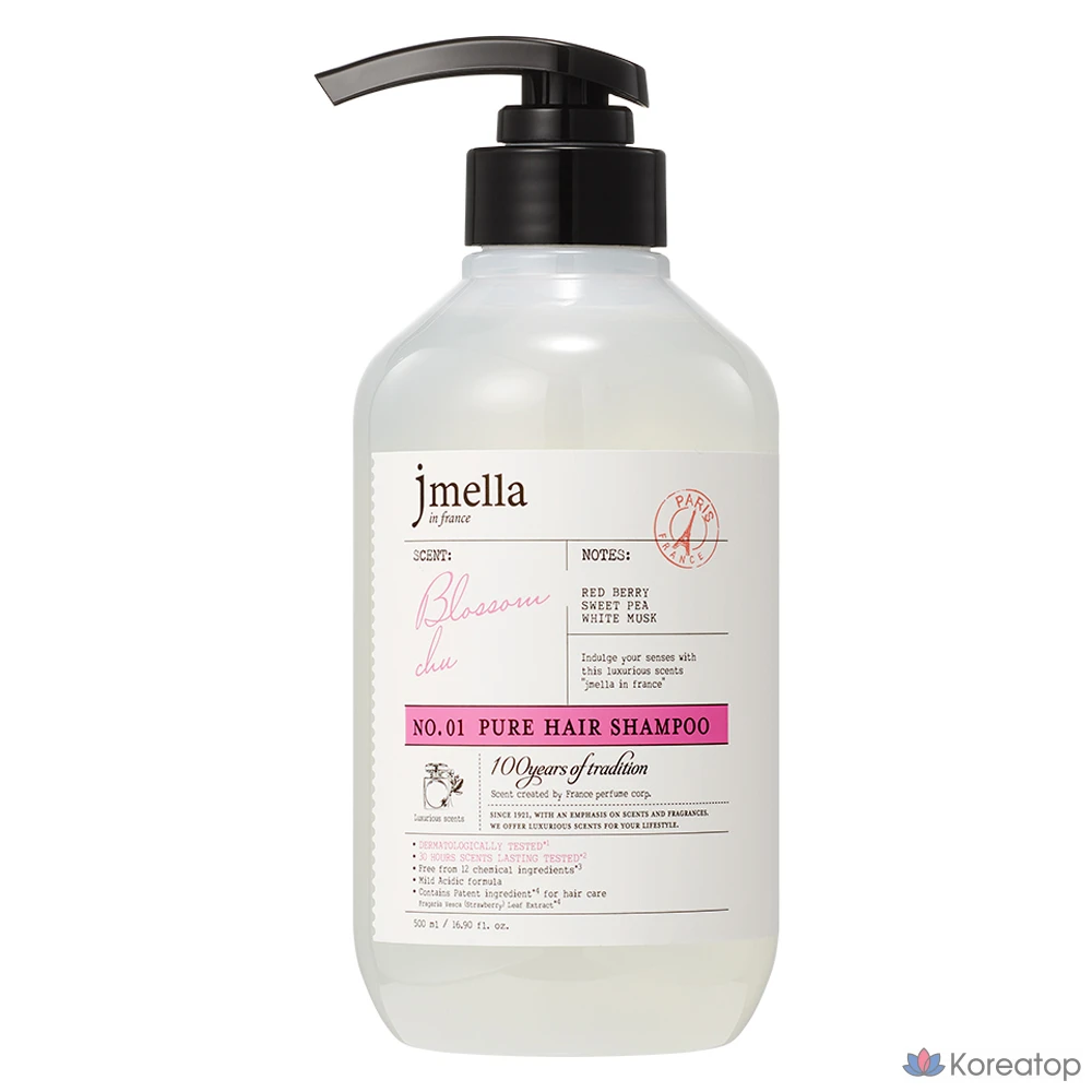 Шампунь Jmella In France Pure Blossom Chew Hair Shampoo Floral Berry, 500 мл, 1 шт.
