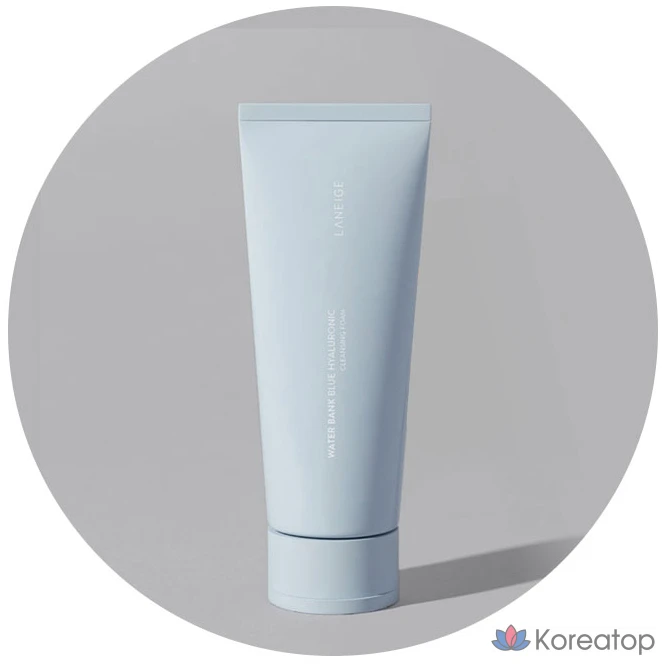 Пенка для умывания LANEIGE Water Bank Blue Hyaluronic Cleansing Foam, 150 г, 1 шт.