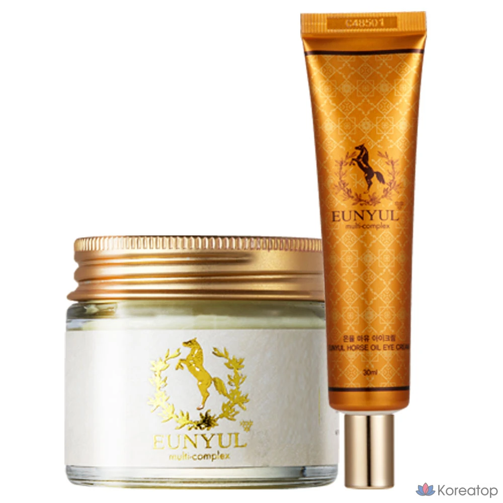 Набор для ухода Eunyul Royal Honey Cream + Eye Cream 2-piece Set, 8 шт.