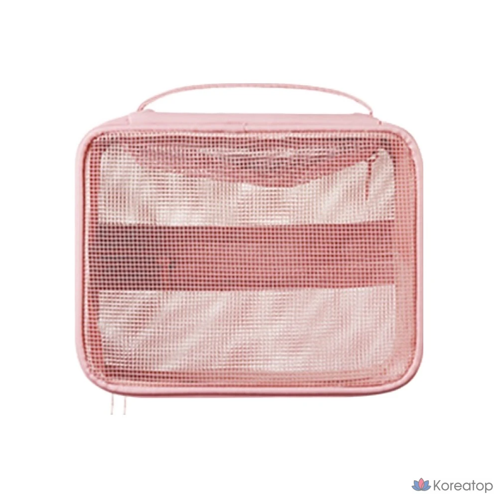 Косметичка BANILA CO Square Pouch, розовый, 1 шт.