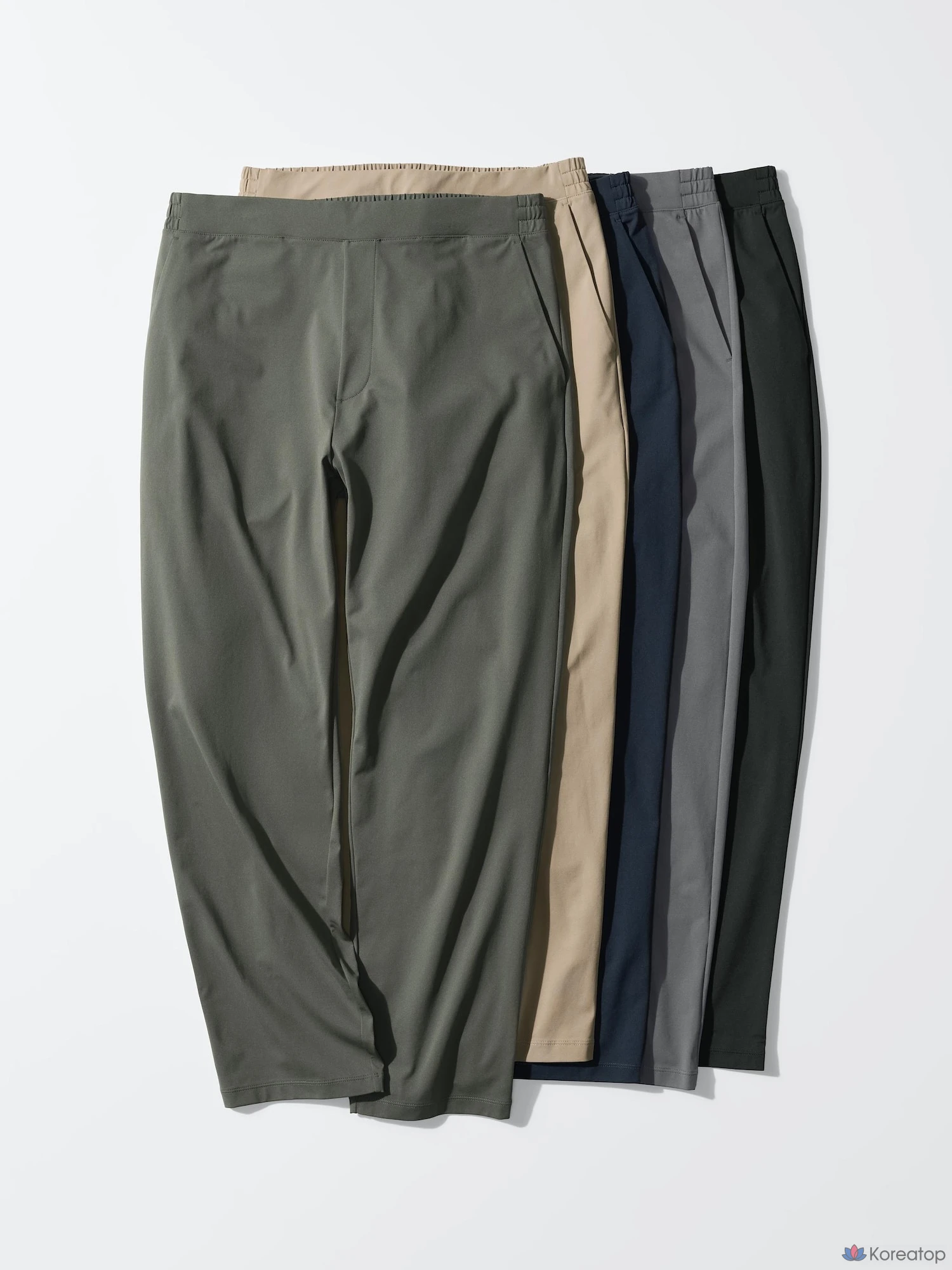 Брюки Uniqlo Ultra Stretch Active Tapered Pants, длина штанины 65–71 см