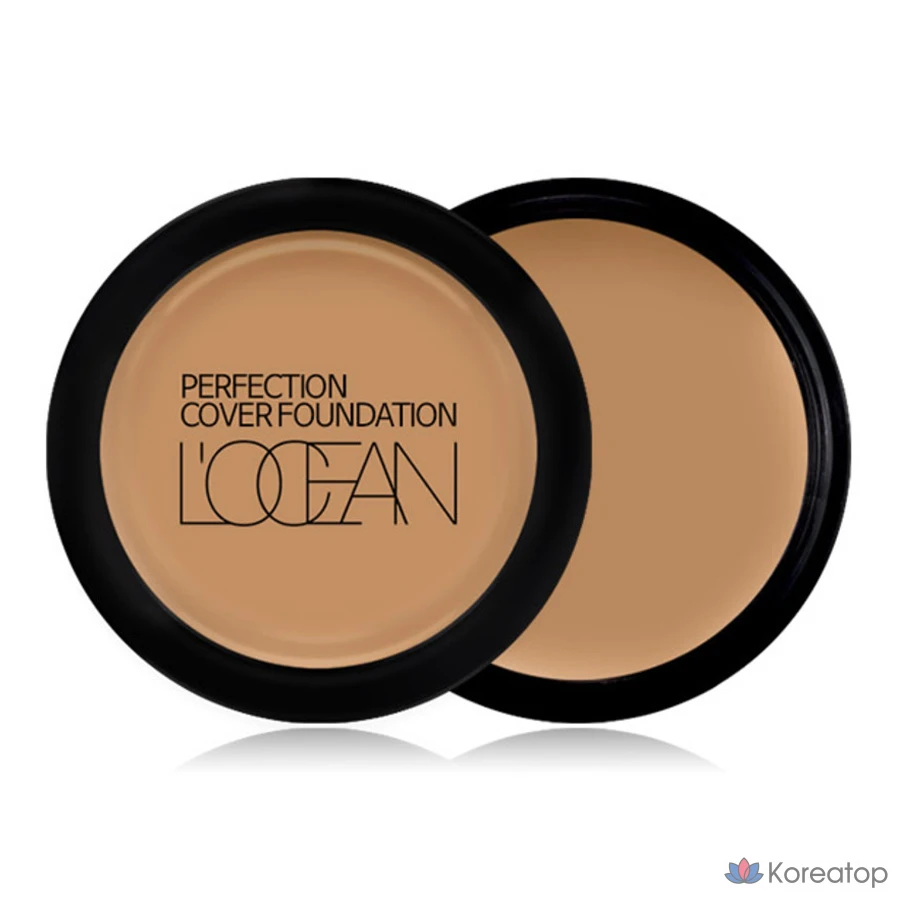 Тональный крем L'OCEAN Cover Foundation, оттенок 33 Sexy Beige, 1 шт.