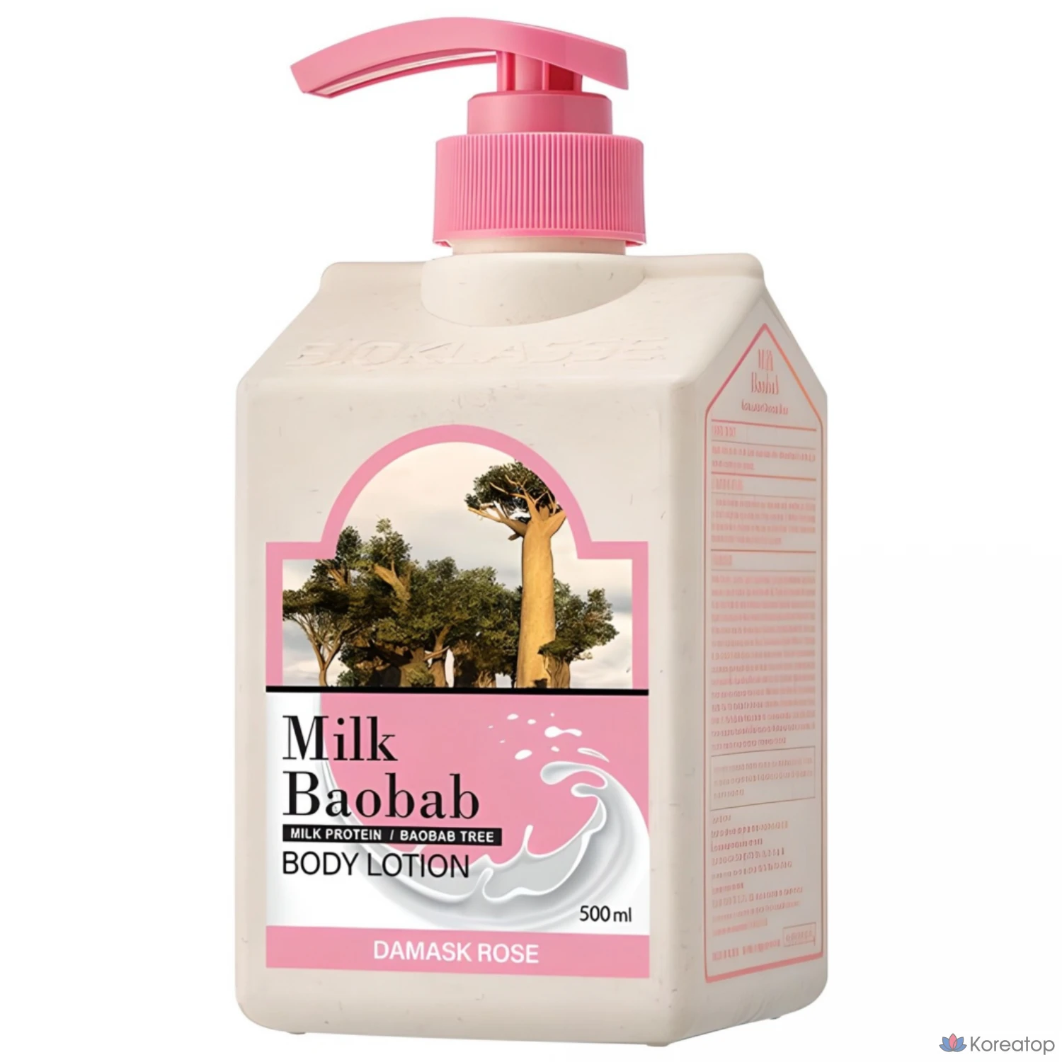 Лосьон для тела Milk Baobab Body Lotion Damask Rose, 500 мл, 1 шт.