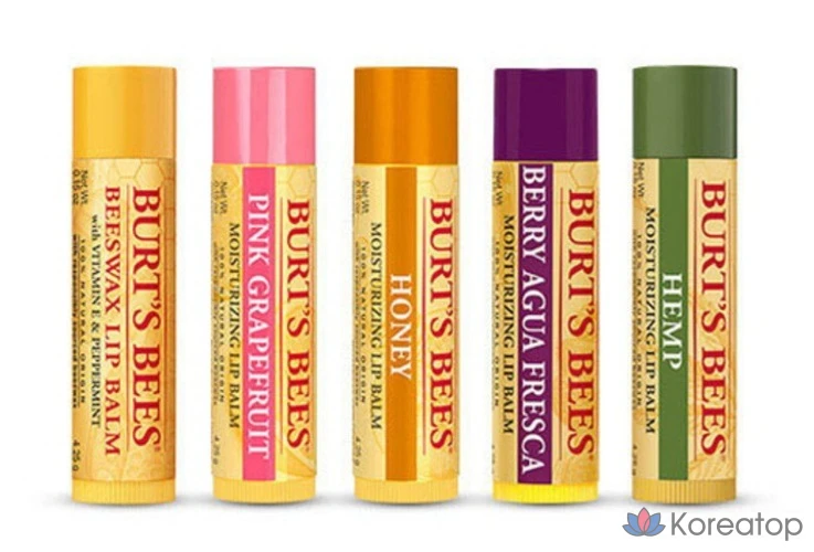 Набор для ухода Burt's Bees Lip Collection 3-piece Set (Lip Balm 3 types), 1 шт.