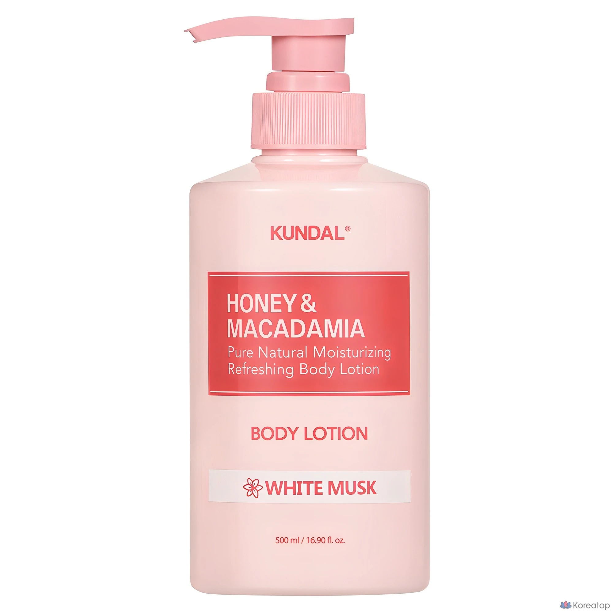 Лосьон для тела Kundal Honey & Macadamia Pure Body Lotion White Musk, 500 мл, 1 шт.