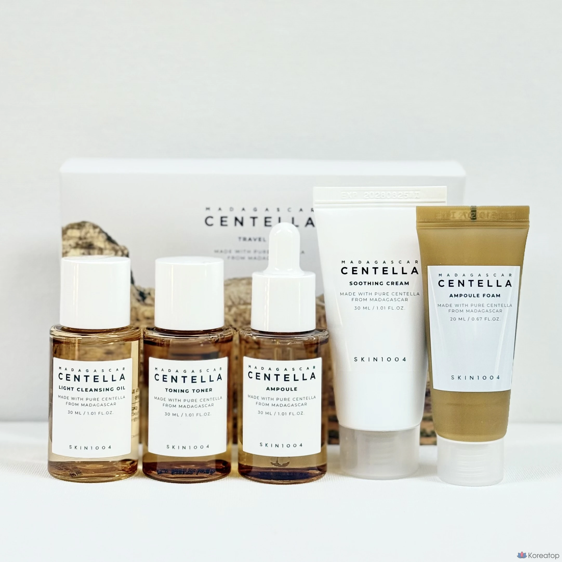 Набор для ухода SKIN1004 Madagascar Centella Travel Kit 5-piece Set, 1 шт.