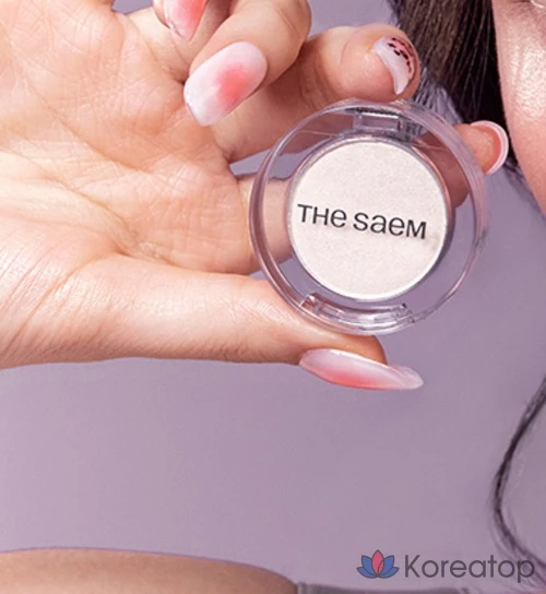 Тени для век The Saem Saemmul Single Shadow Jelly, оттенок RD01 Summer Watermelon Jelly, 1 шт., фото 9