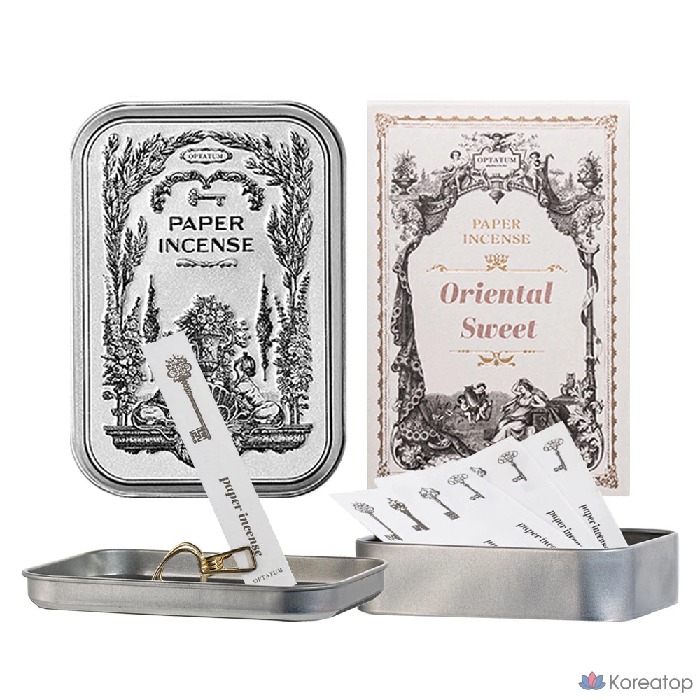 Благовония Optatum Paper Incense, Lime &amp; Lemongrass, 48 шт.