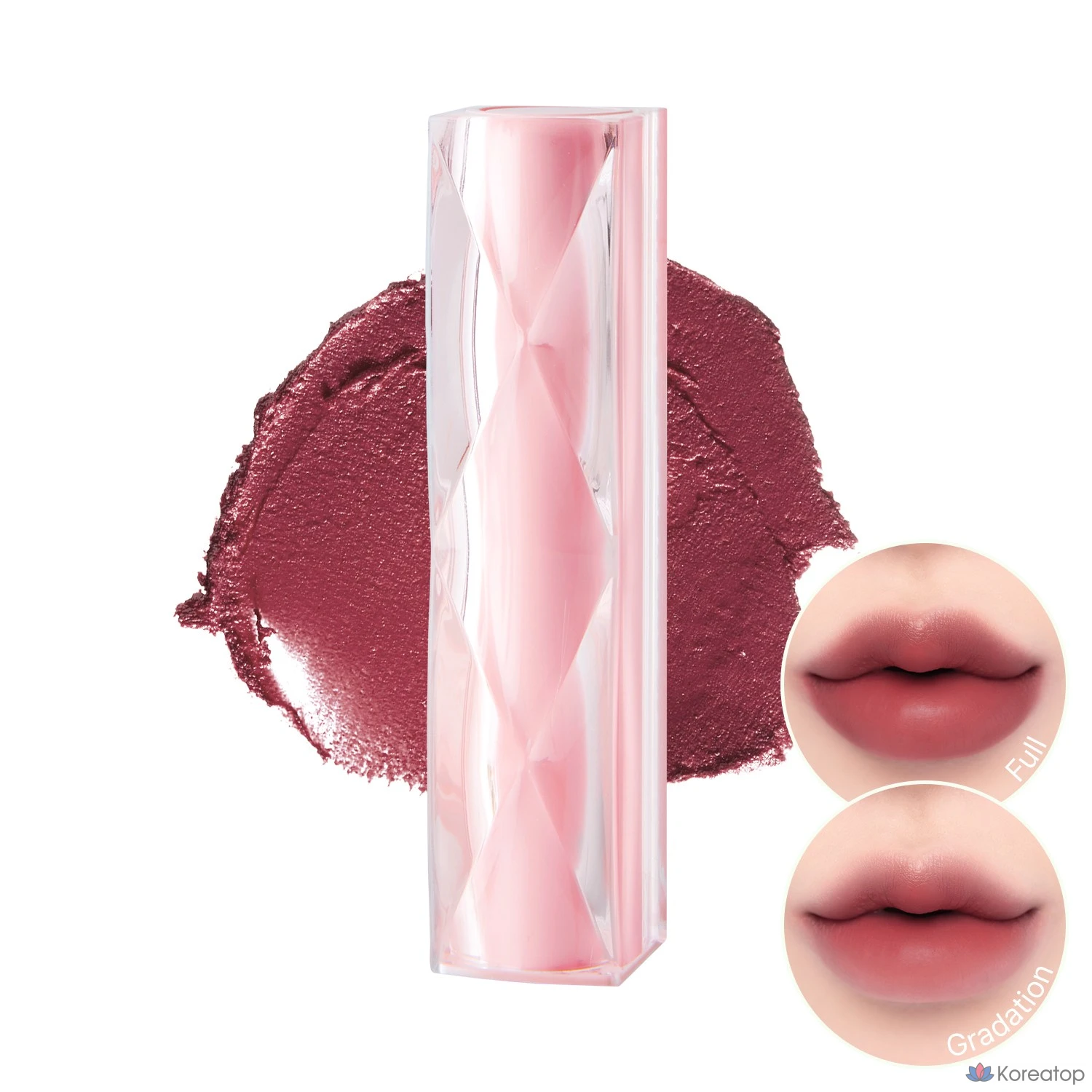 Крем-матовая помада YNM Cream Matte Lipstick, оттенок 06 Plum Mauve, 5.5 г, 1 шт.