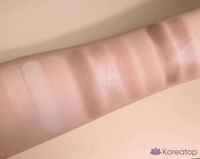 Палитра для век Holika Holika My Fave Mood Eye Palette, оттенок Button Up, 1 шт., фото 4