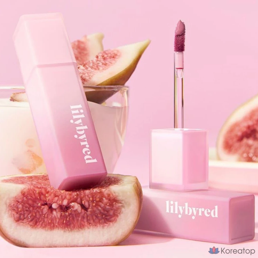 Тинт для губ Lilybyred Sweet Layer Milky Lip Tint, оттенок 10 Fig Yogurt, 1 шт., фото 8