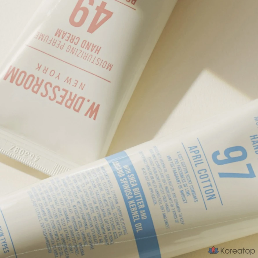 Крем для рук W.Dressroom Perfume Hand Cream 97 April Cotton, 100 мл, 1 шт., фото 9