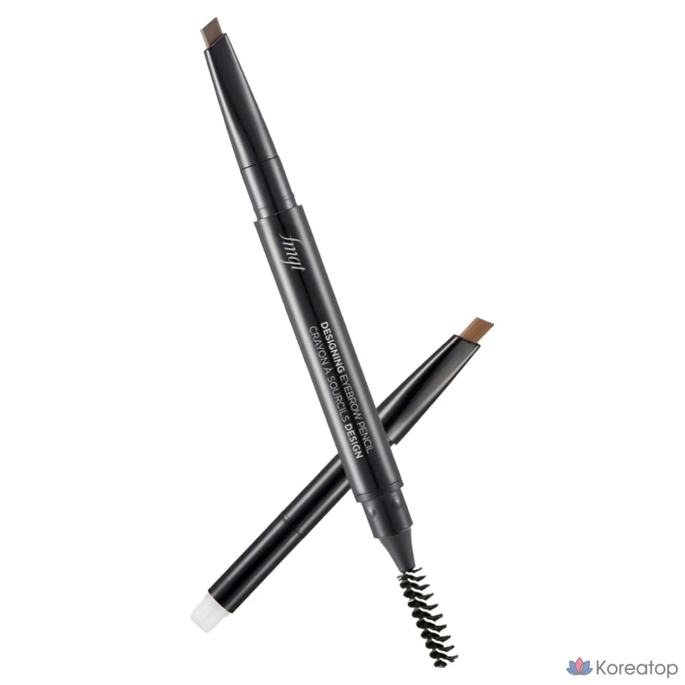 Карандаш для бровей FMGT Designing Eyebrow Auto Pencil, оттенок 04 Black Brown, 0.3 г, 1 шт., фото 9