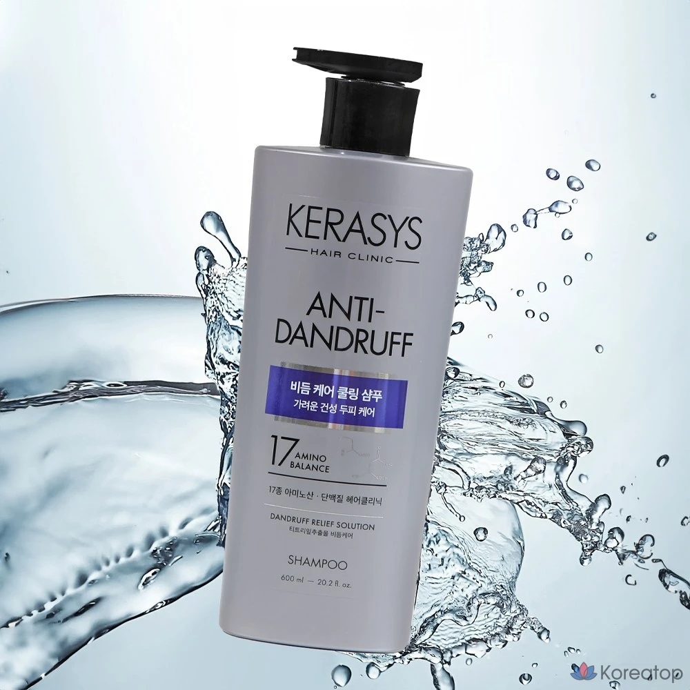 Шампунь KeraSys Scalp Dandruff Care Cooling Protein Shampoo, 600 мл, 1 шт.