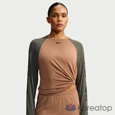 Топ женский Nike Skims Stretch Knit Long Sleeve