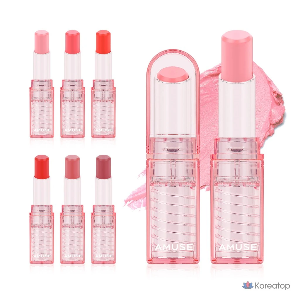 Бальзам для губ AMUSE Dew Balm, оттенок 04 Aengdu, 3.2 г, 1 шт.