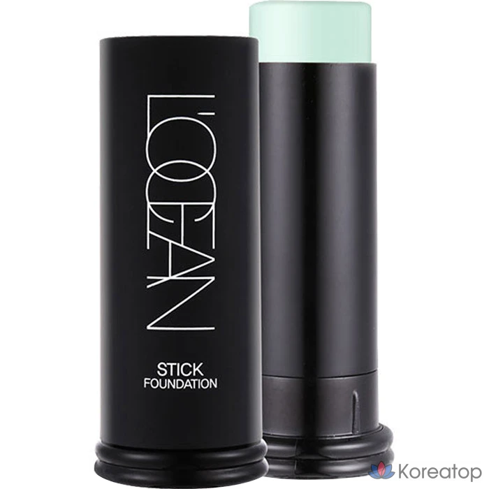 Стик-тональный крем L'OCEAN Stick Foundation, оттенок 20 Light Green, 15 г, 1 шт.