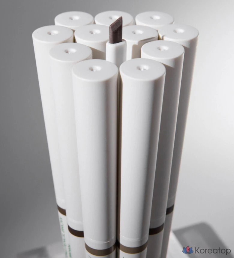 Карандаш для бровей Innisfree Simple Label Lasting Pencil Brow, оттенок 4 Ash Brown, 0.15 г, 1 шт.