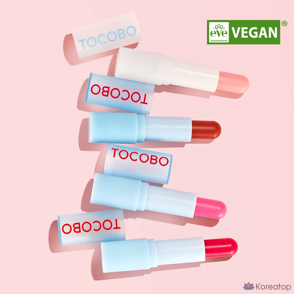 Тинт-бальзам для губ Tocobo Glass Tinted Lip Balm, оттенок 011 Flush Cherry, 3.5 г, 1 шт.