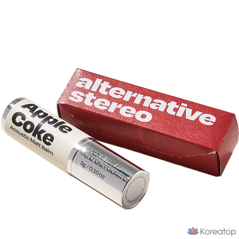 Бальзам для губ ALTERNATIVE STEREO Acoustic Matte Balm Lipstick, оттенок Apple Cock, 1 шт.