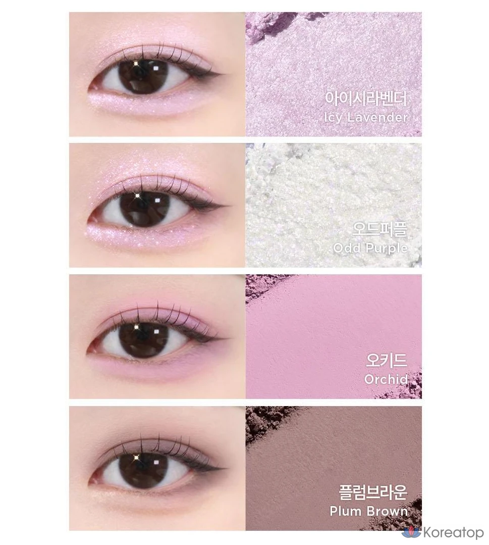 Палетка теней для век Lilybyred Mood It Palette AD, оттенок 08 Strange It, 2.75 г, 1 шт., фото 6