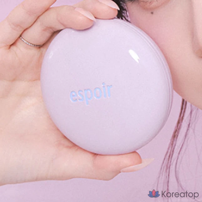 Кушон Espoir Dew Like Jello Tone-up Cushion, оттенок 3 Snow Blue, 15 г, 1 шт., фото 4