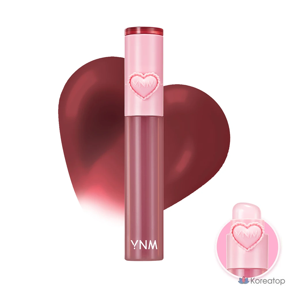 Тинт для губ YNM Heart Jelly Tint, оттенок 10, 2.6 г, 1 шт.