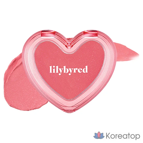 Румяна Lilybyred Love Beam Sherbet Cheek, оттенок 04 Grapefruit Topping, 3.5 г, 1 шт.