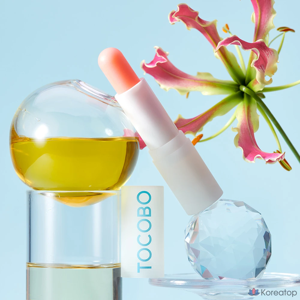 Тинт-бальзам для губ Tocobo Glass Tinted Lip Balm, оттенок 011 Flush Cherry, 3.5 г, 1 шт.