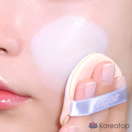 Кушон Espoir Dew Like Jello Tone-up Cushion, оттенок 3 Snow Blue, 15 г, 1 шт., фото 5