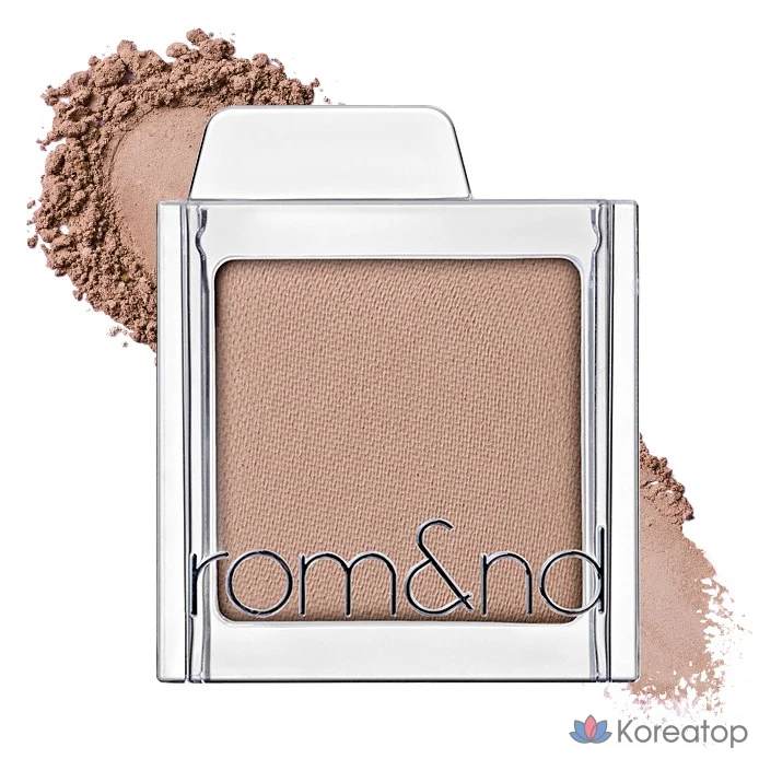 Тени для век ROM&ND Slide In Single Eyeshadow, оттенок M18 Plain Mocha, 1 шт.