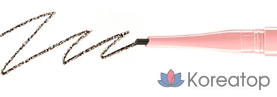 Автоматический карандаш для бровей Bouquet garni Auto Pencil Slim Eyebrow, оттенок Gray Brown, 0.2 г, 1 шт., фото 3