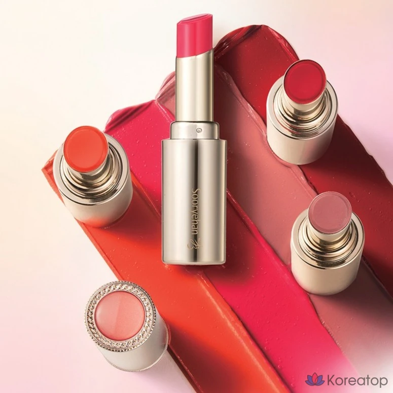 Помада для губ Sooryehan Yeon Silk Lip Rouge, оттенок Red, 3.5 г, 1 шт., фото 3