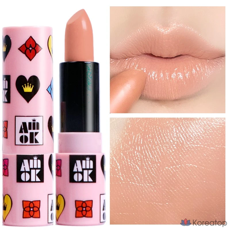 Помада YNM Amiok Keuteult Picnic Lipstick, оттенок S308 Cream Sand, 4 г, 1 шт.